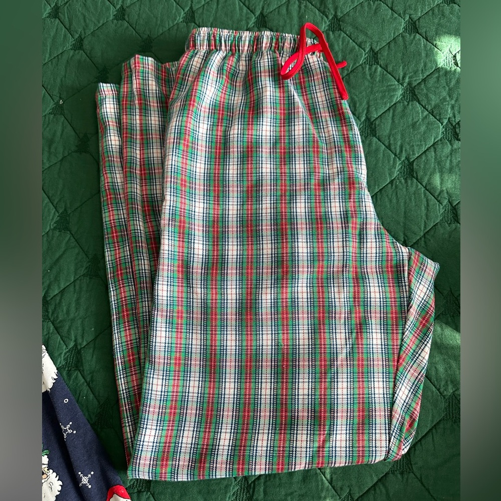 The Beaufort Bonnet Company Plaid Pajama Pants - Green and Red